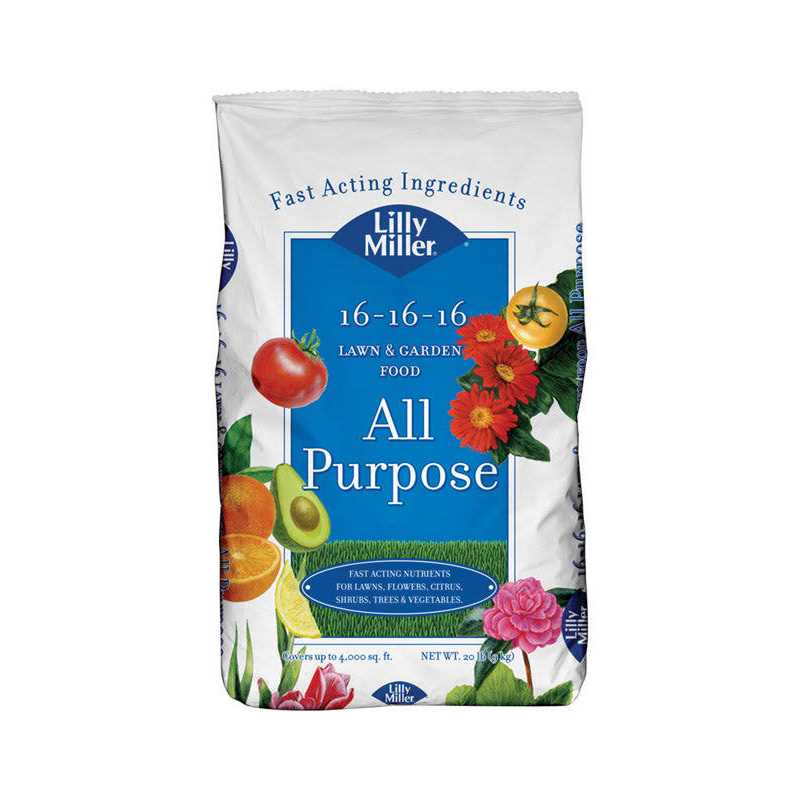 Lilly Miller All Purpose Lawn & Garden Food 16-16-16