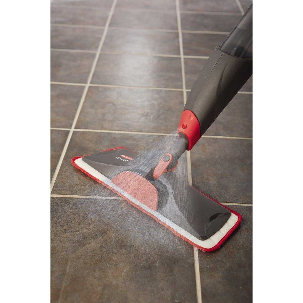 Rubbermaid Reveal Spray Microfiber Floor Mop Cleaning Kit