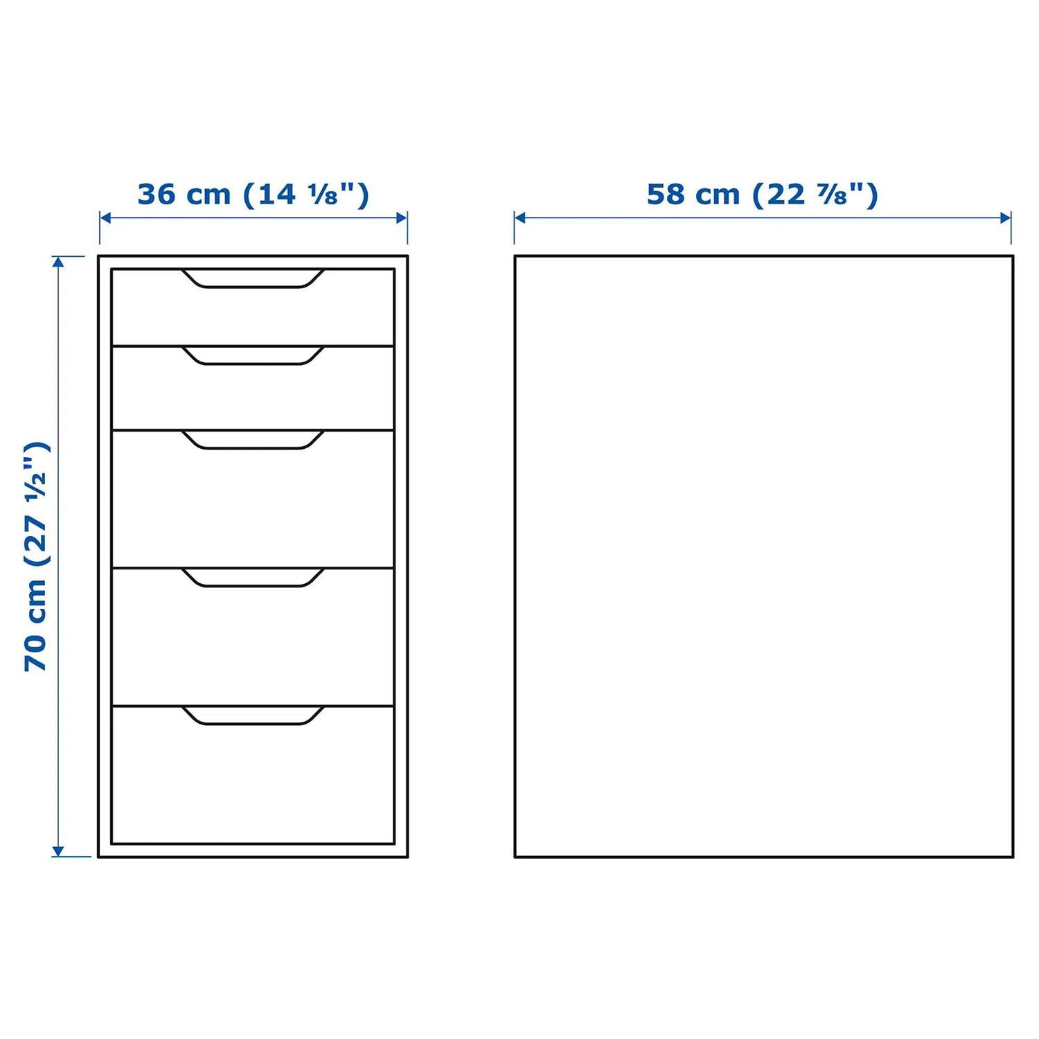 IKEA Alex Drawer Unit/drop File Storage