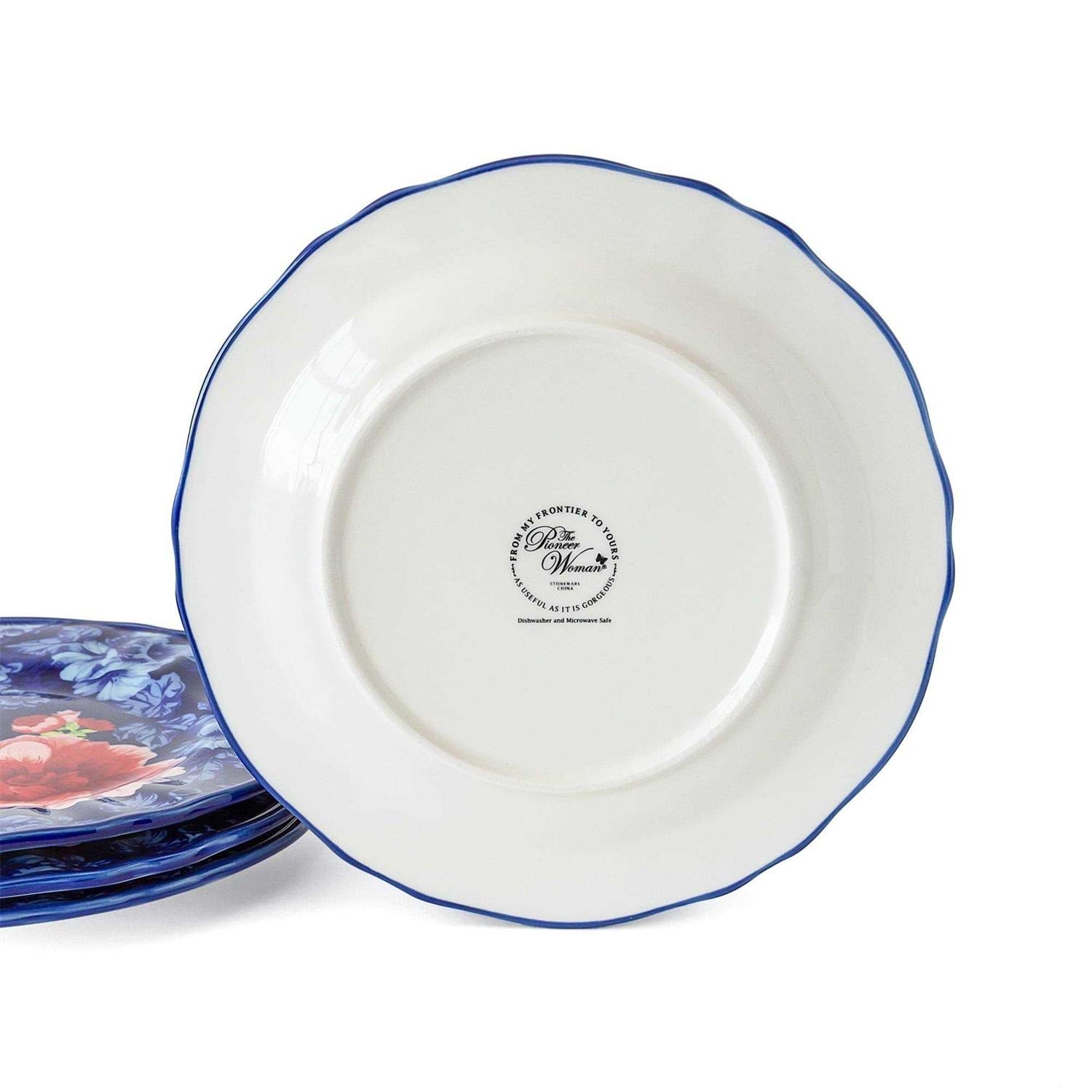 The Pioneer Woman 12-Piece Heritage Floral Dinnerware Set