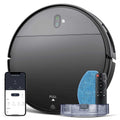 ZCWA Robot Vacuum and Mop Combo WiFi/App/Alexa 2 in 1 Mopping BR151 Black