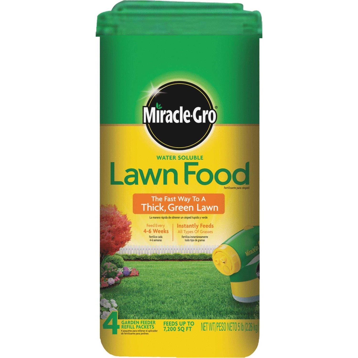 Miracle Gro Water Soluble Lawn Food