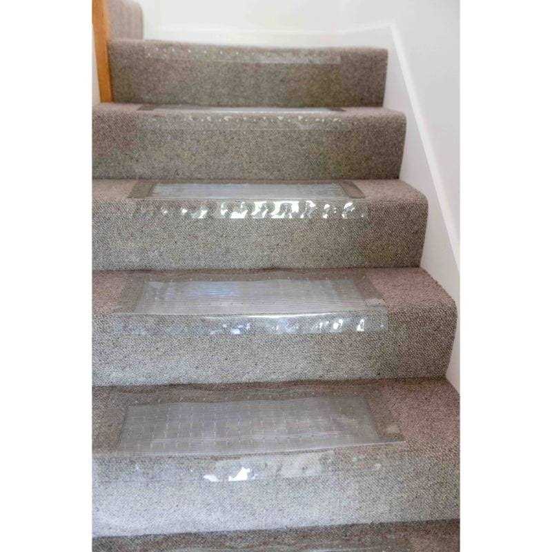 Unknown Clear Stair Treads Carpet Protectors Set of 2