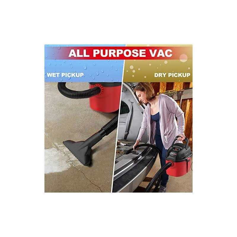 Shop-Vac 2021000 Micro Wet/Dry Vac Micro Vacuum Portable Compact