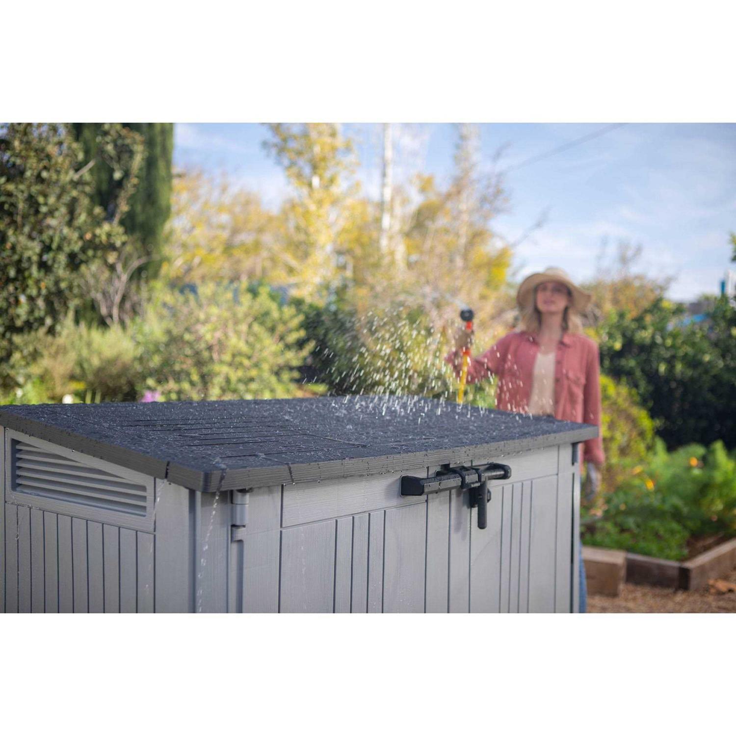 Keter Store-It-Out Prime Outdoor Resin Horizontal Storage Shed