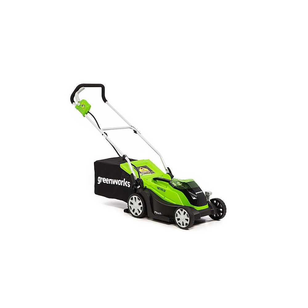 Greenworks 40V 17 Cordless Lawn Mower, 4.0Ah Battery and Charger Included