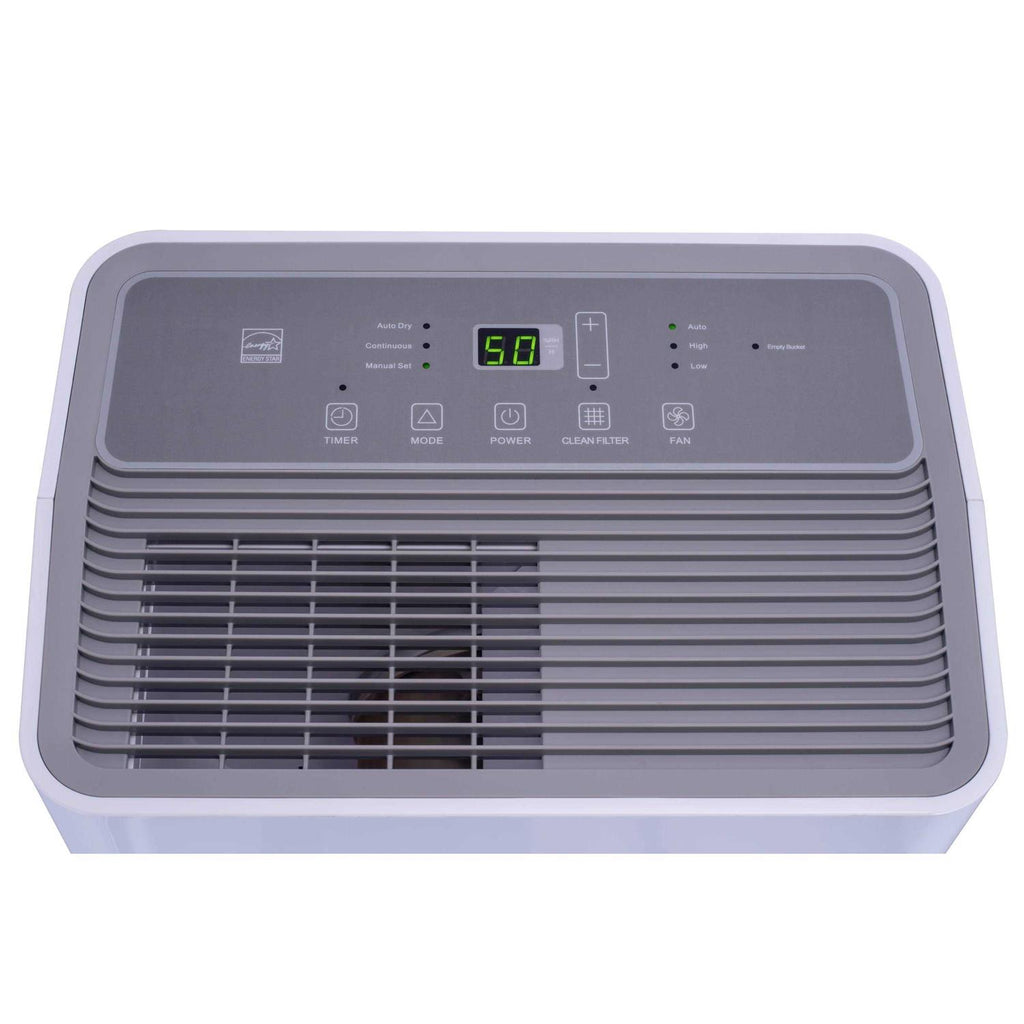 Hisense 50-Pint 2-Speed Dehumidifier DH7021K1W