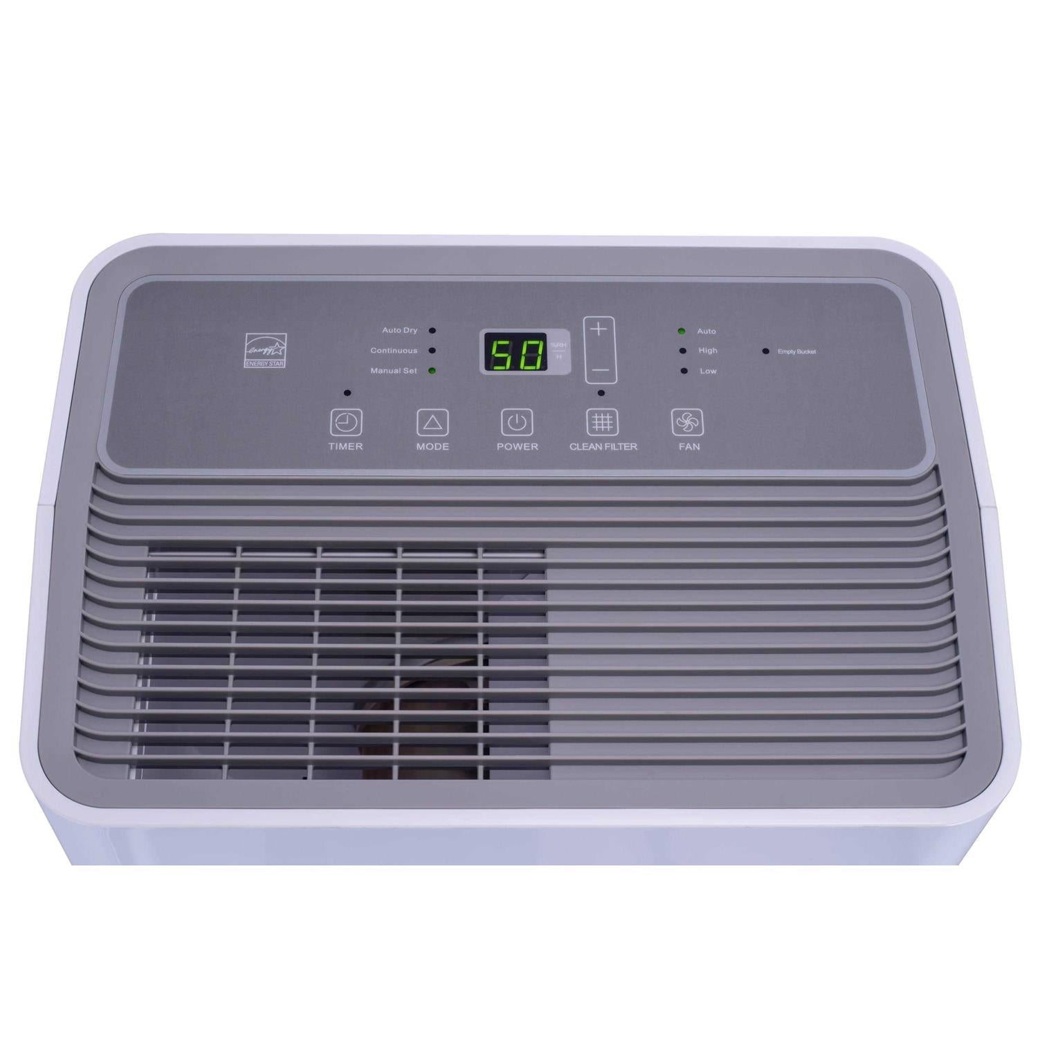 Hisense 50-Pint 2-Speed Dehumidifier DH7021K1W