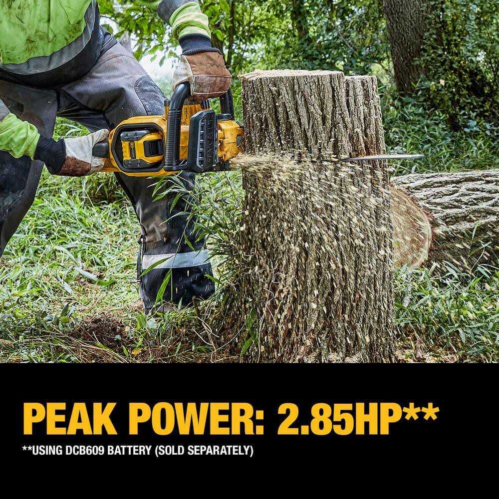DeWalt 60V MAX Brushless Cordless 18 in. Chainsaw DCCS672B