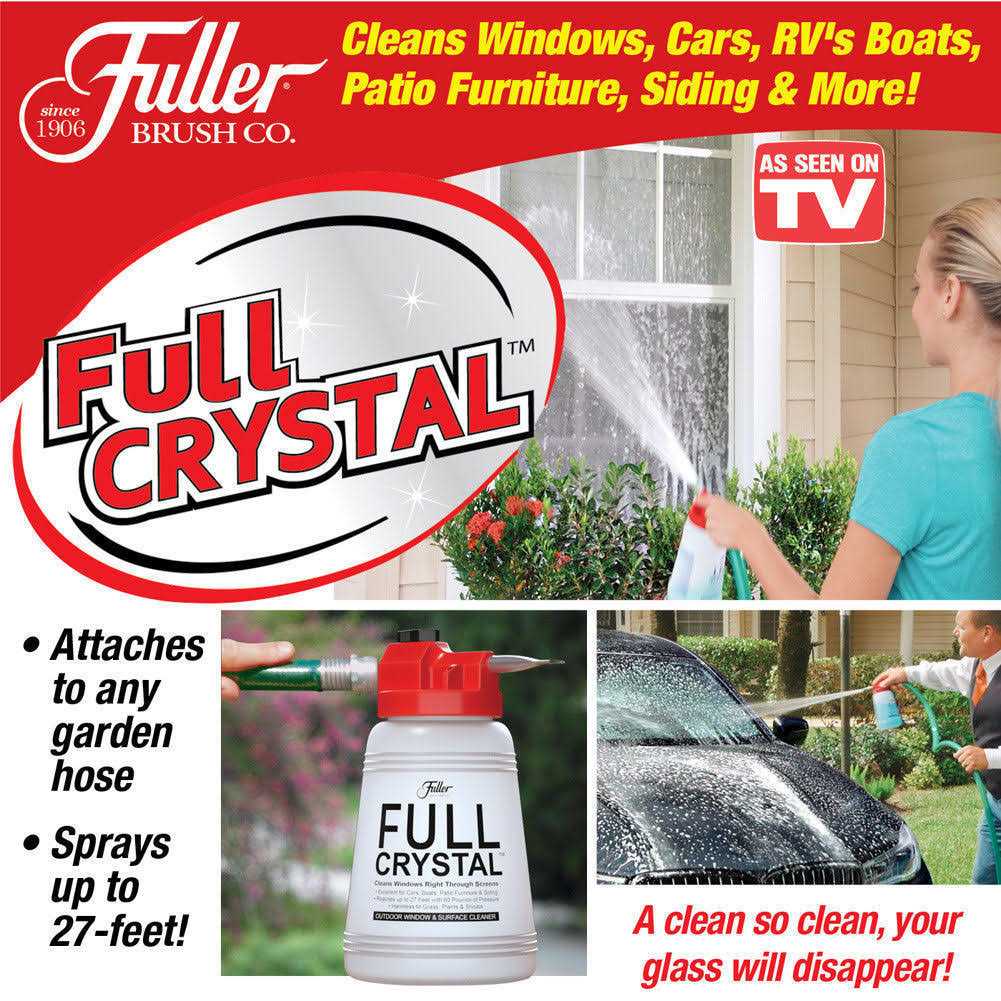 As Seen On TV Fuller Brush Full Crystal Kit