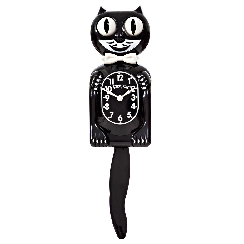 Classic Black Kitty-Cat Klock