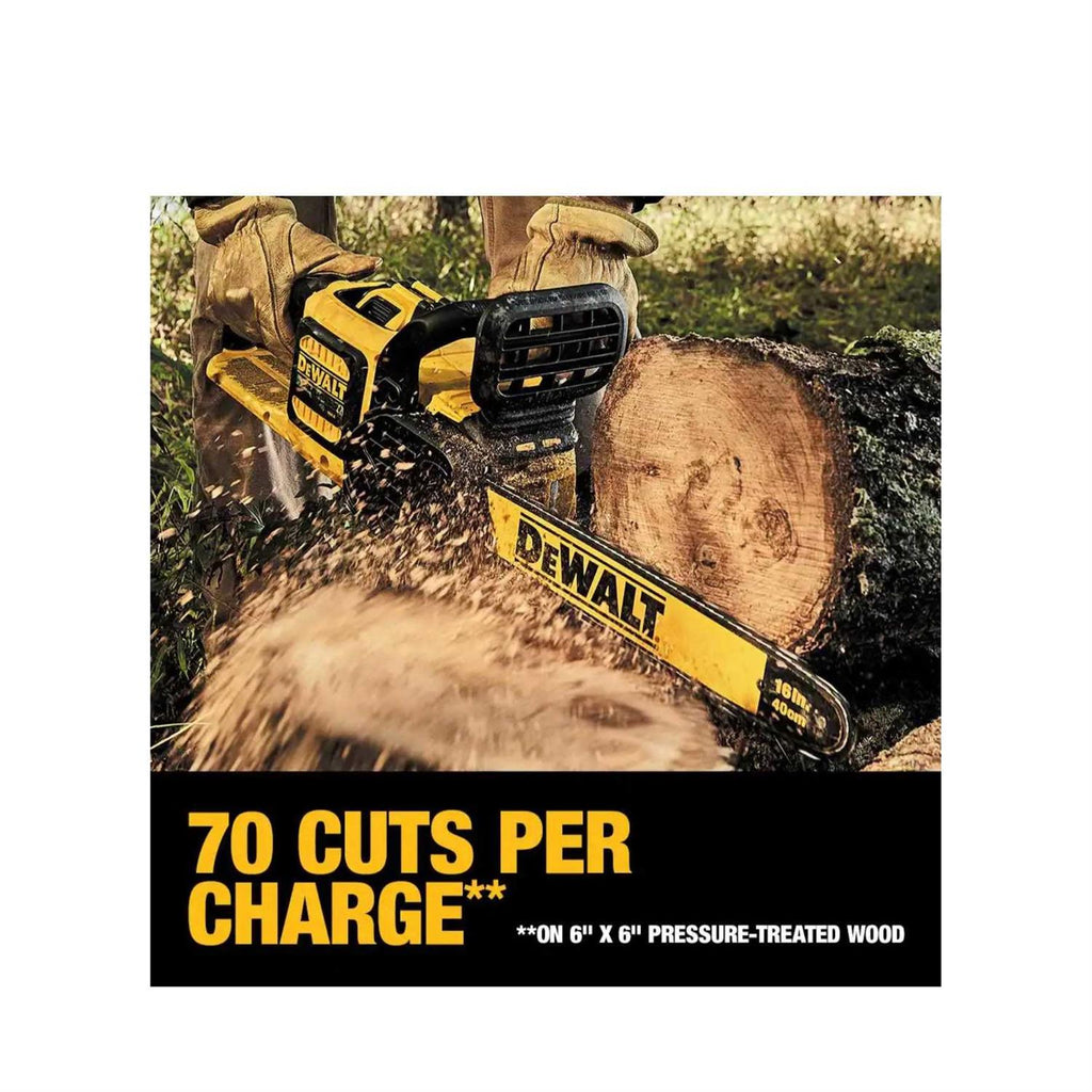 DeWalt FLEXVOLT 60V MAX* Brushless Chainsaw Kit