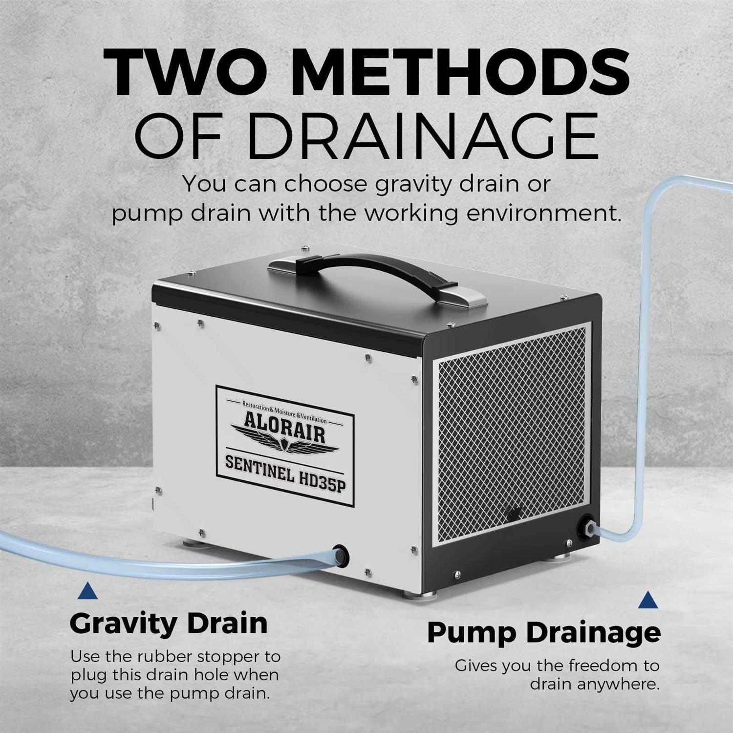ALORAIR Crawl Space/Basement Dehumidifier 70 Pint Dehumidifier