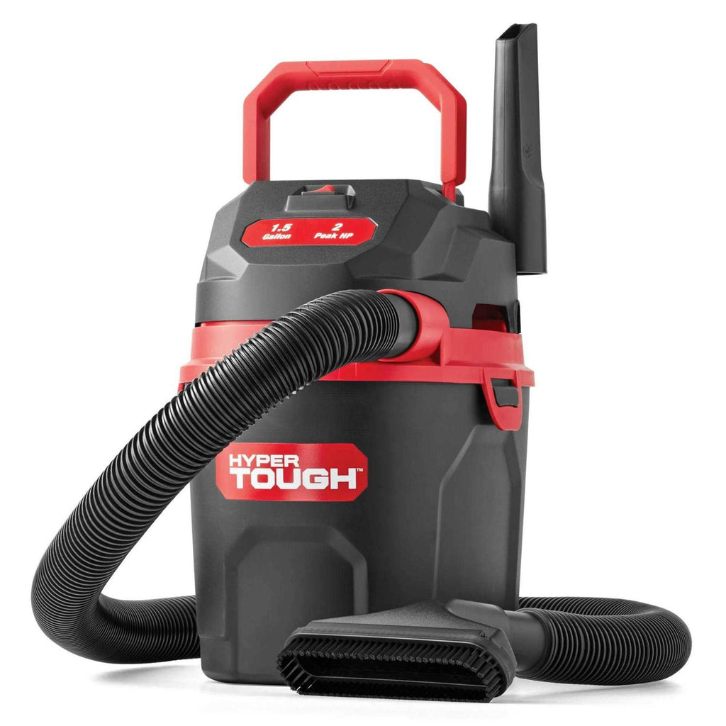Hyper Tough 1.5 Gallon 2 Peak HP Poly Wet/Dry Vacuum VH105 3502