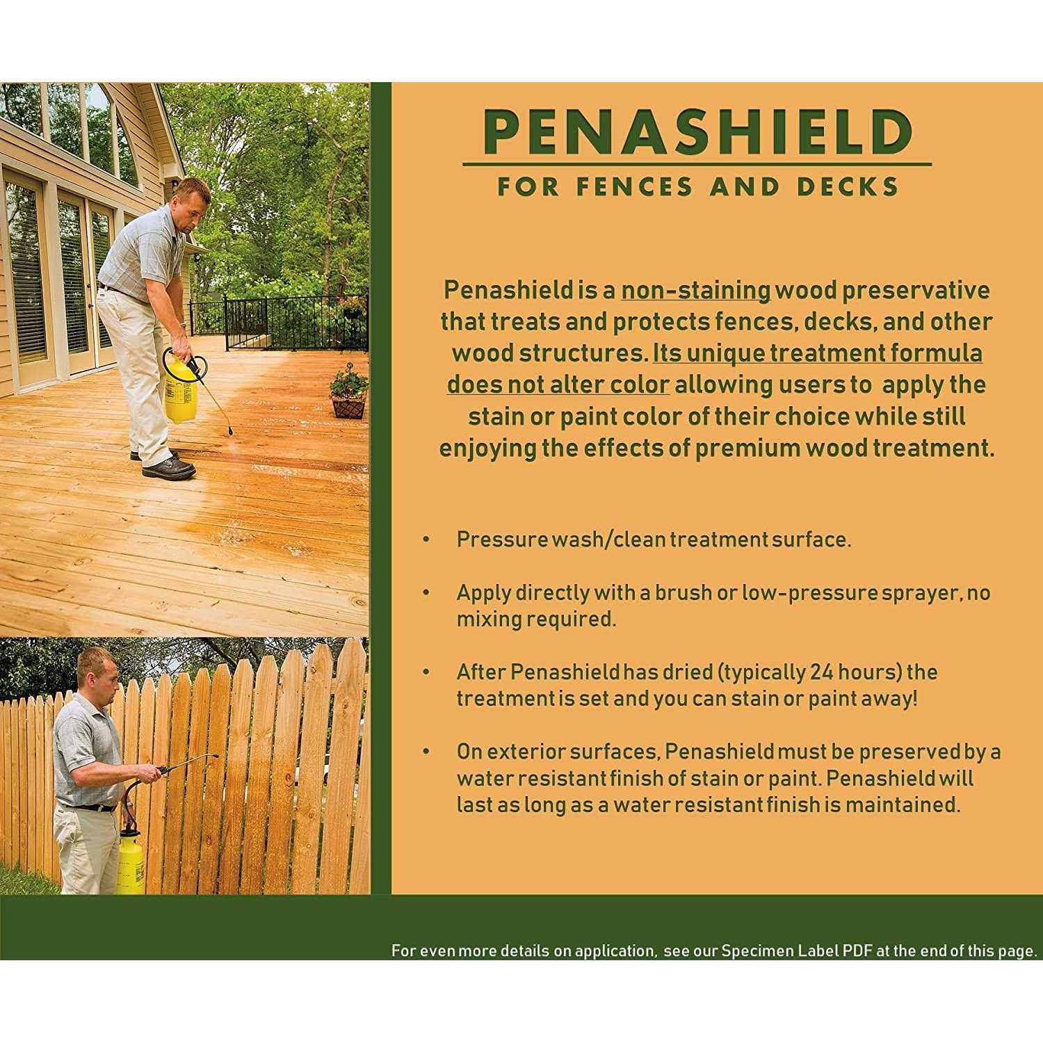 Penashield Clear Wood Preservative