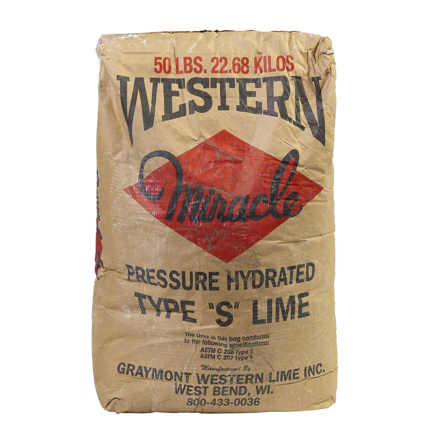 Mutual Industries Western Miracle Type S Hydrated Lime 50 lb