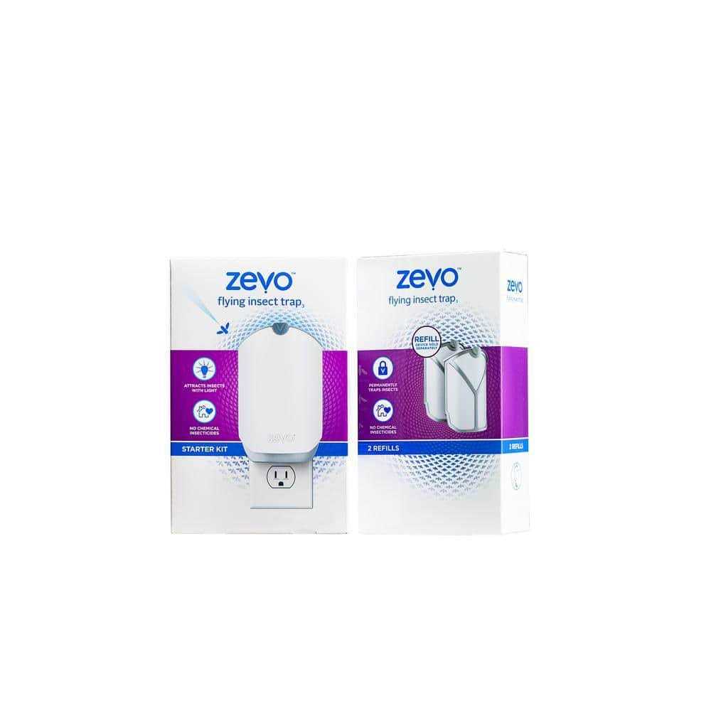 Zevo Indoor Flying Insect Trap Flies, Gnats Flies Plug Plus