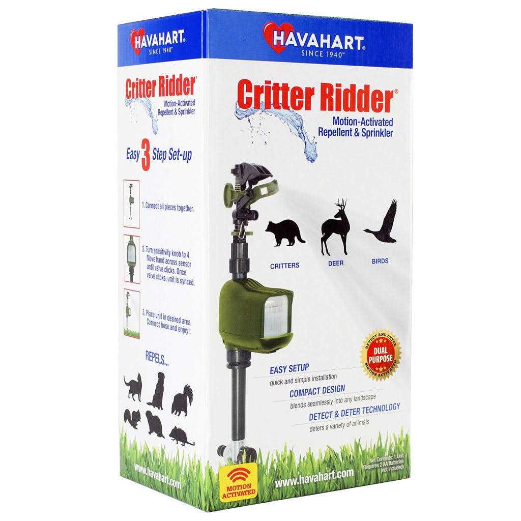 Havahart 5277 Critter Ridder Motion Activated Animal Repellent Sprinkler