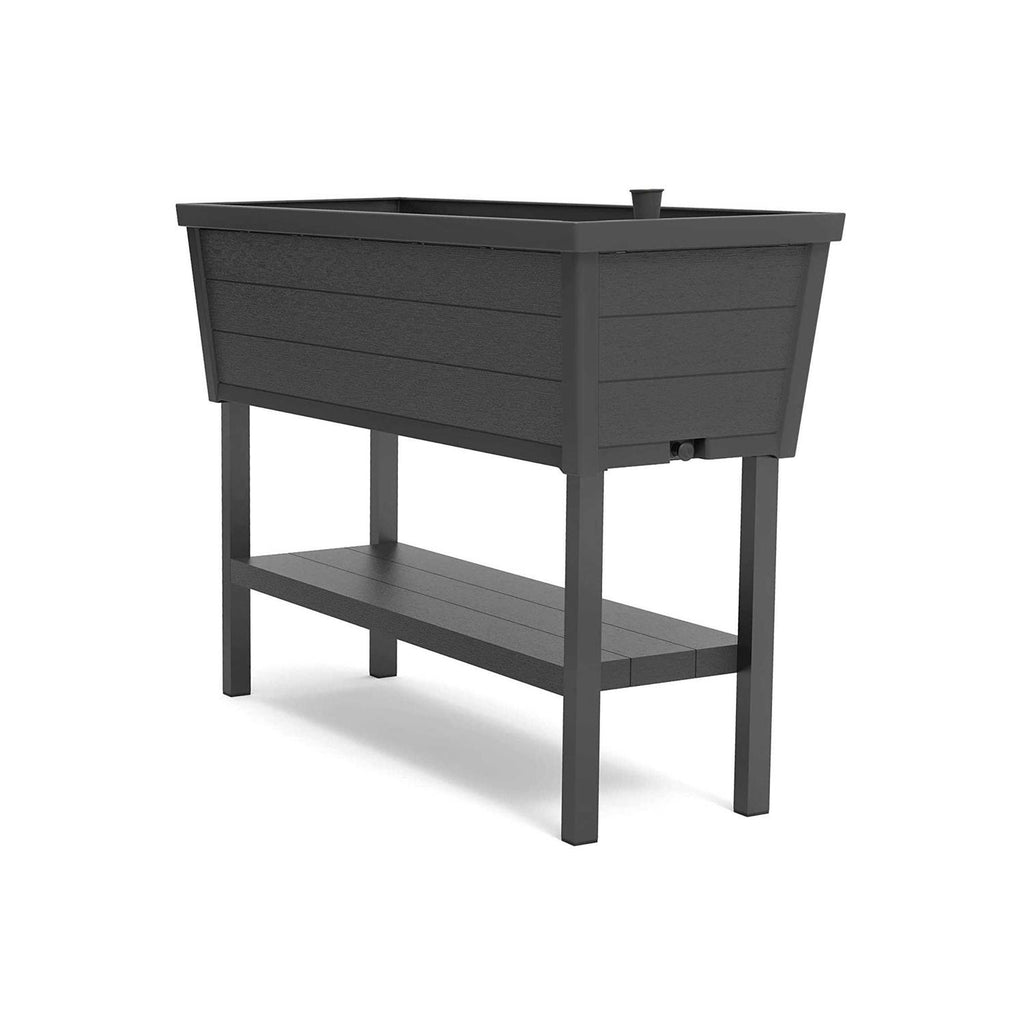 Keter 236157 Urban Bloomer Resin Elevated Planter Raised Garden Bed