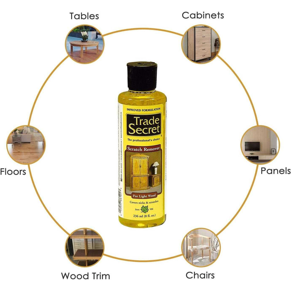 Trade Secret Scratch Remover for Wood Furniture and Floor Cover Nicks and Scratches