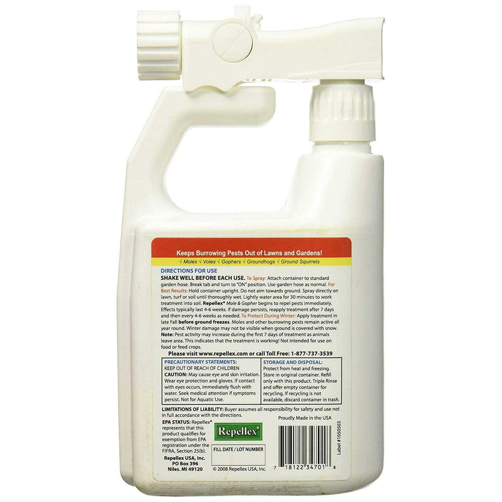 Repellex Mole/Gopher Repellent 10505