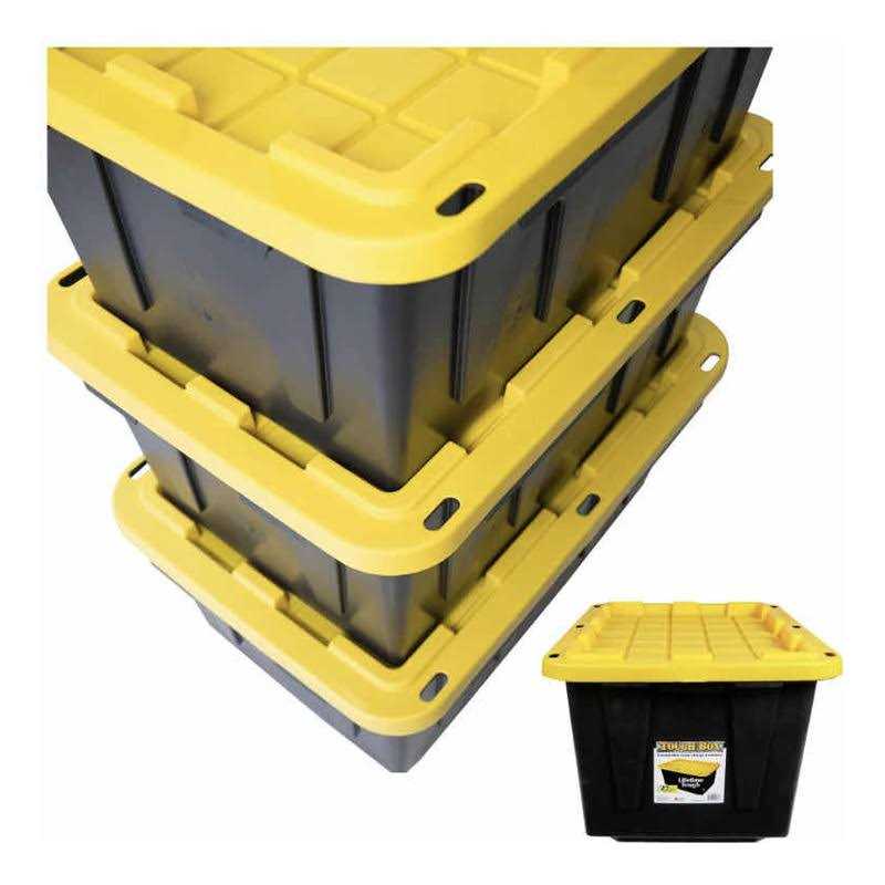Tough Box 27-Gallon Storage Tote