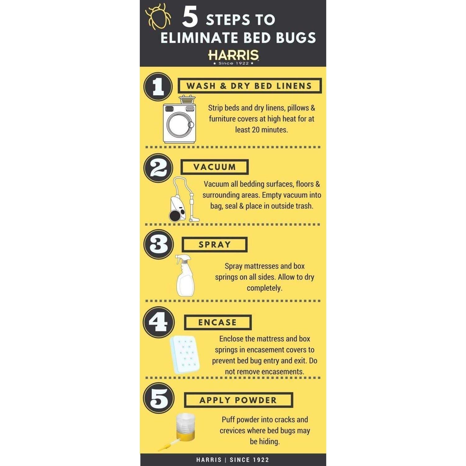 Harris Bed Bug Killer Powder-8 oz