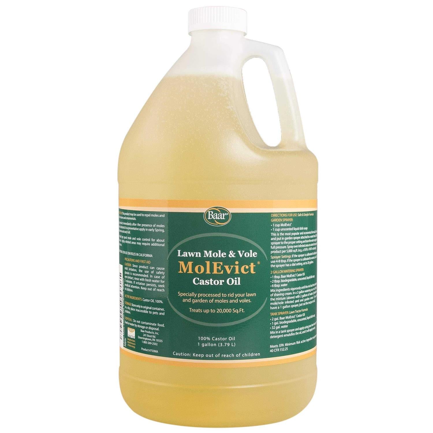 Baar Lawn Mole Castor Oil