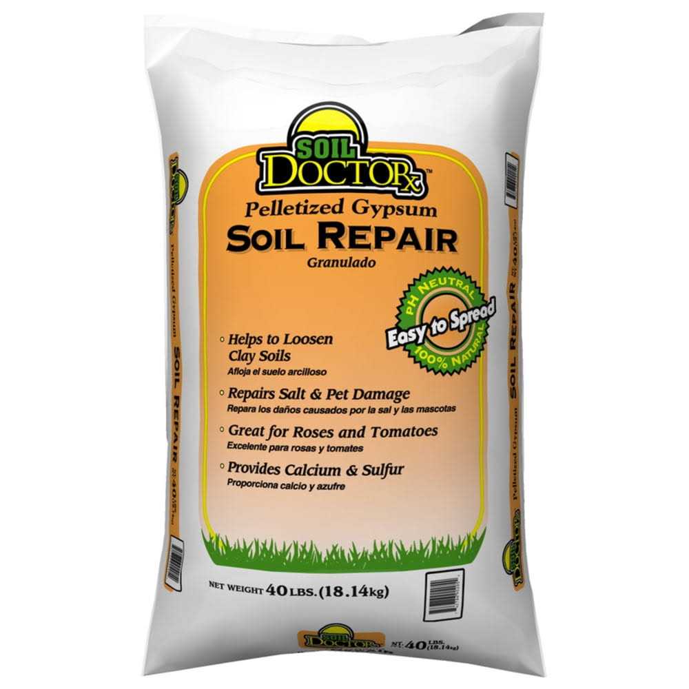 Soil Doctor Pelletized Gypsum Soil Repair 40 Lb Organic Gypsum | 340400000