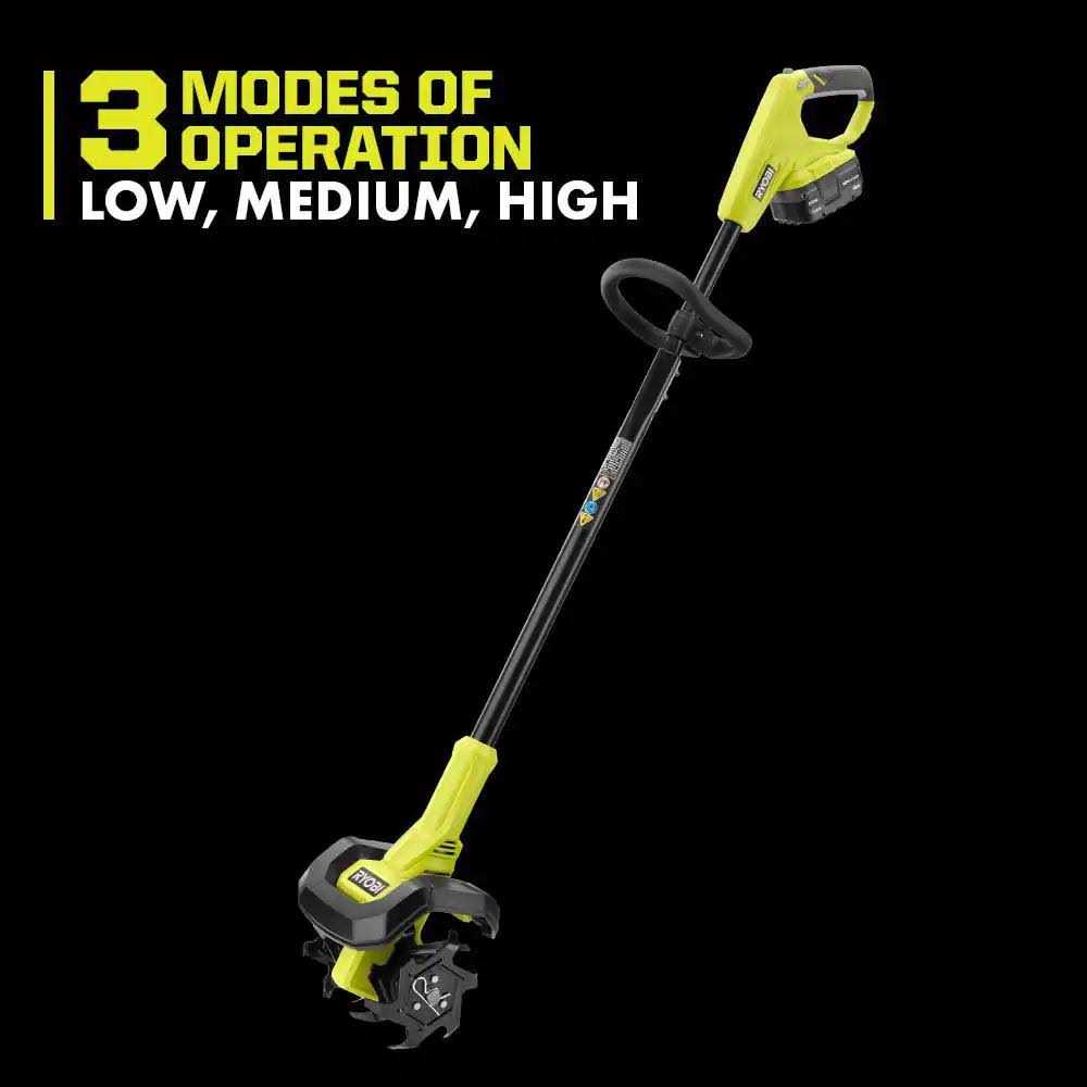 RYOBI ONE+ 8 in. 18V Cordless Cultivator