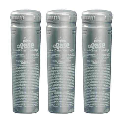 FROG @ease In-Line SmartChlor Replacement Chlorine Cartridge 3-Pack for Marquis Spas, Caldera Spas, Artesian Spas and Hot Springs Spas up to 600