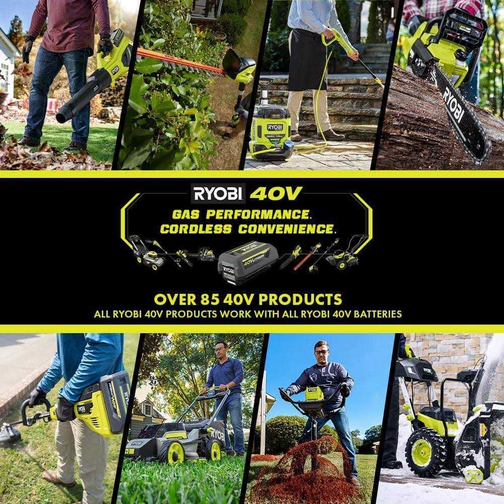 RYOBI 40V 10 in. Battery Powered Chainsaw