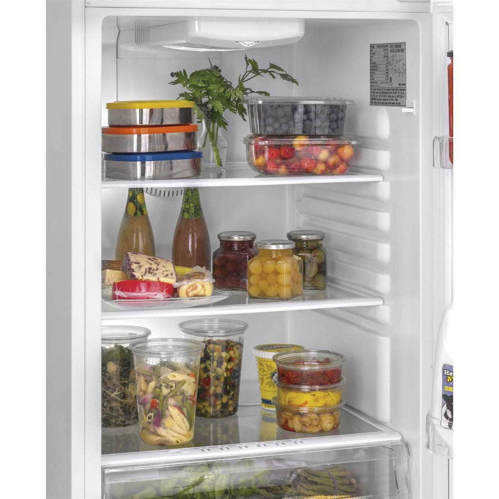 Hotpoint 9.7-cu ft Top-Freezer Refrigerator HPS10LGVRWW