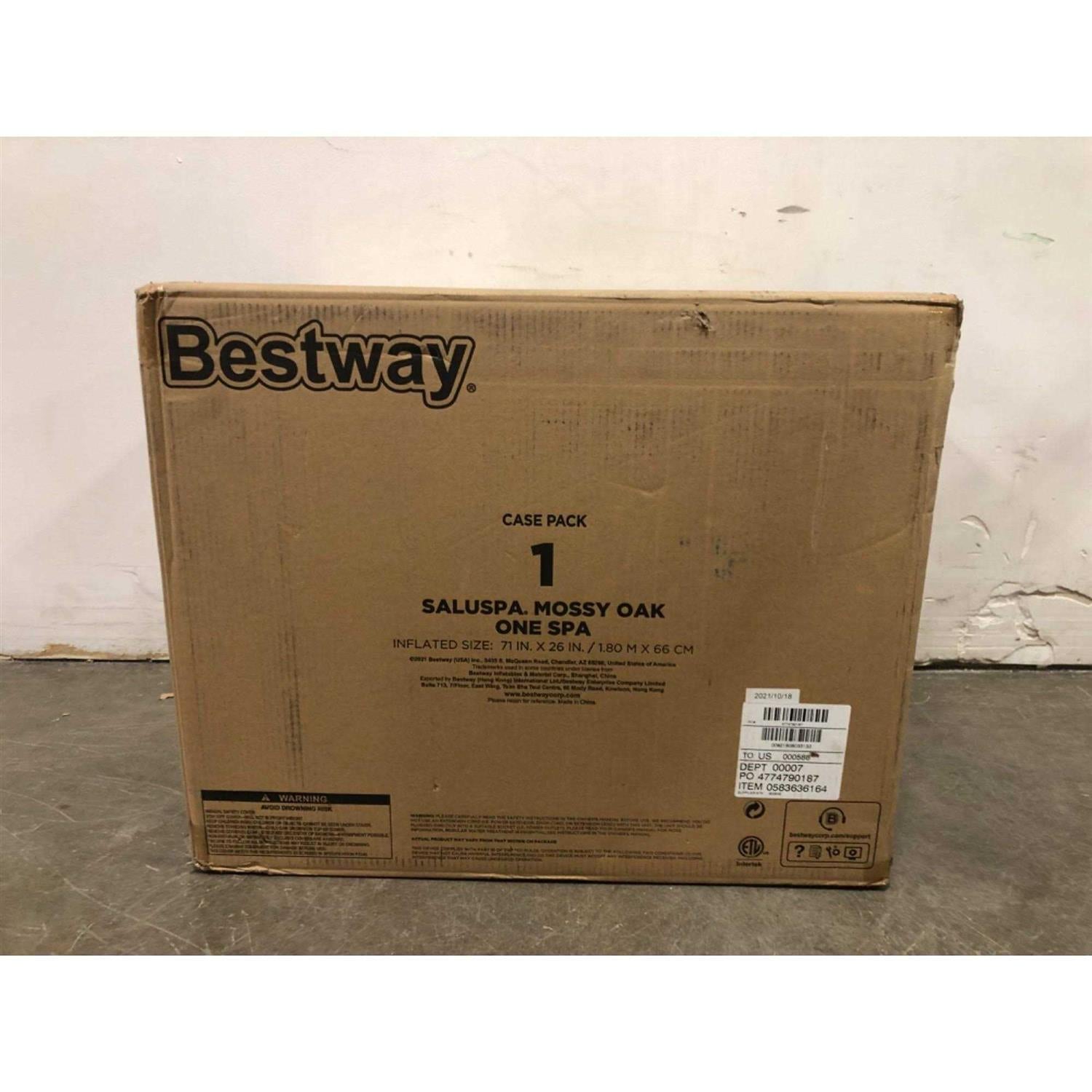Saluspa Mossy Oak Iatable 2-4 Person 177 gal. Hot Tub