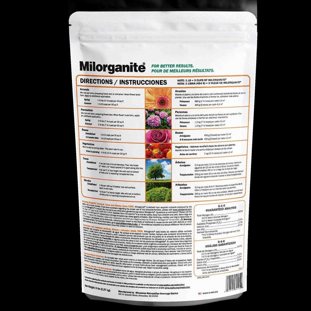 Milorganite Organic Nitrogen Fertilizer