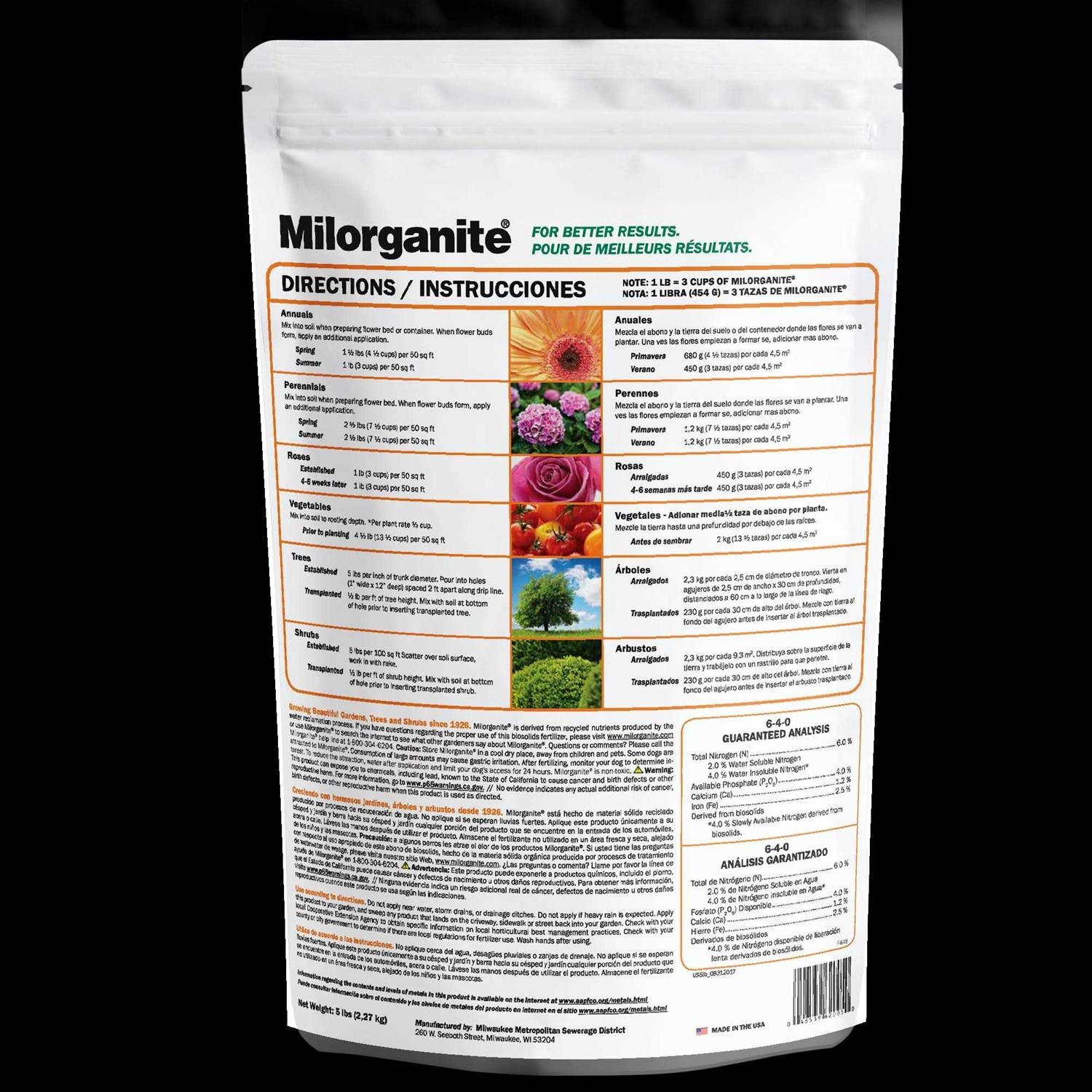 Milorganite Organic Nitrogen Fertilizer