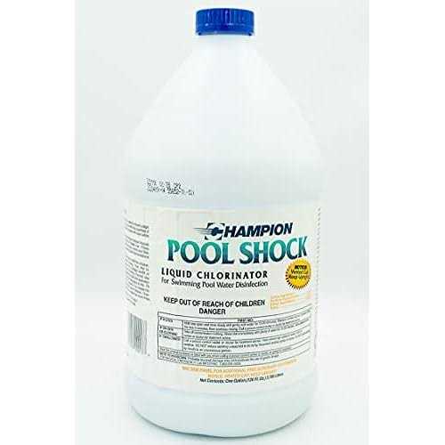 Champion Pool Shock Ready to Use Liquid Chlorine