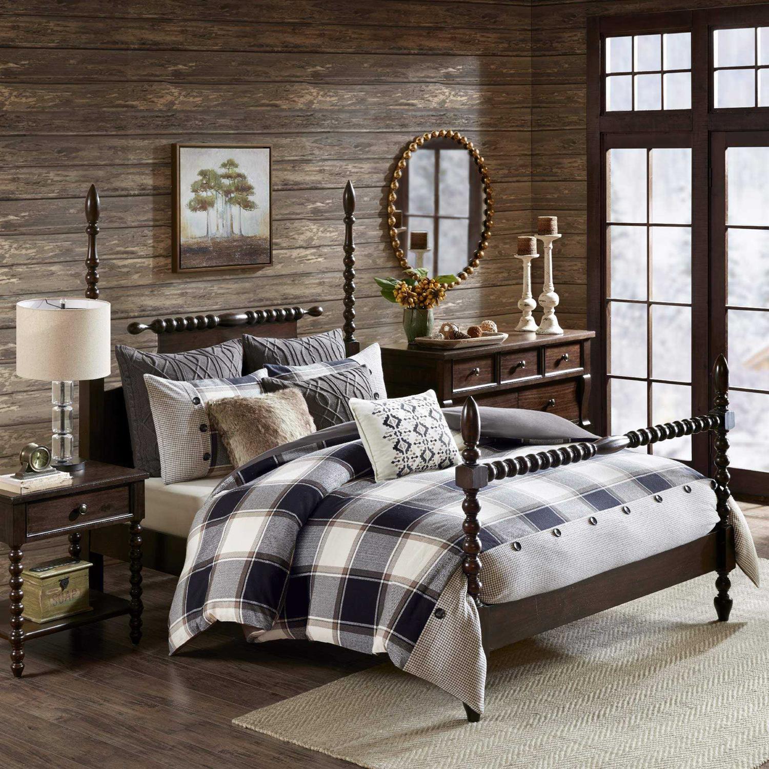 Madison Park Signature Urban Cabin Cotton Jacquard Comforter Set