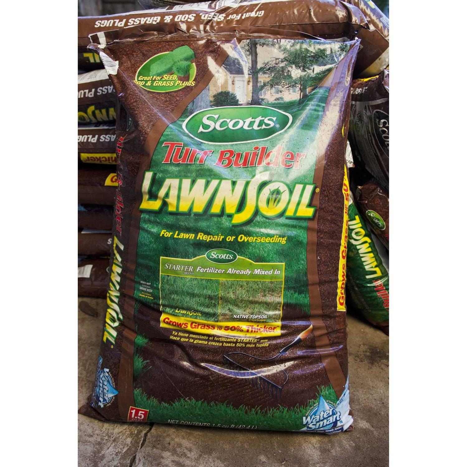 Scotts Turf Builder Lawn Soil