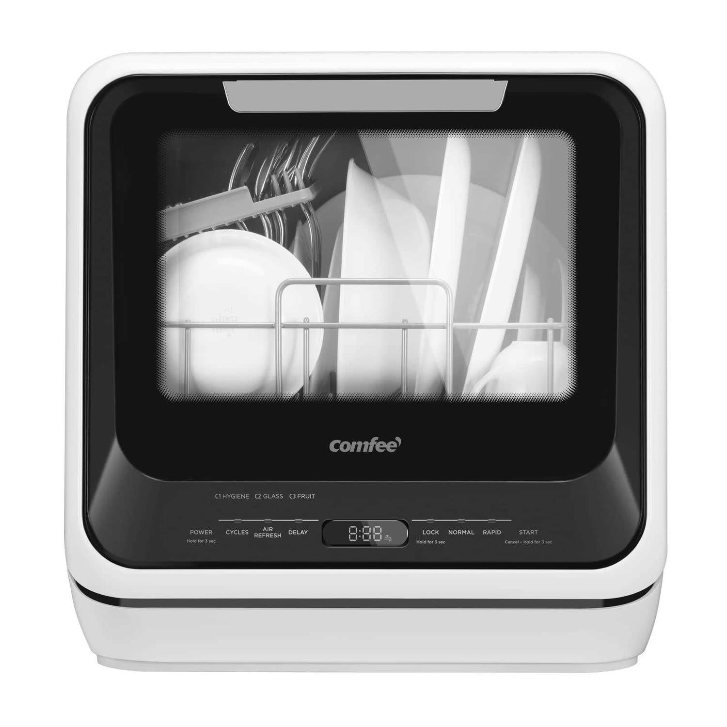 Comfee 16.5-in Portable Countertop Dishwasher