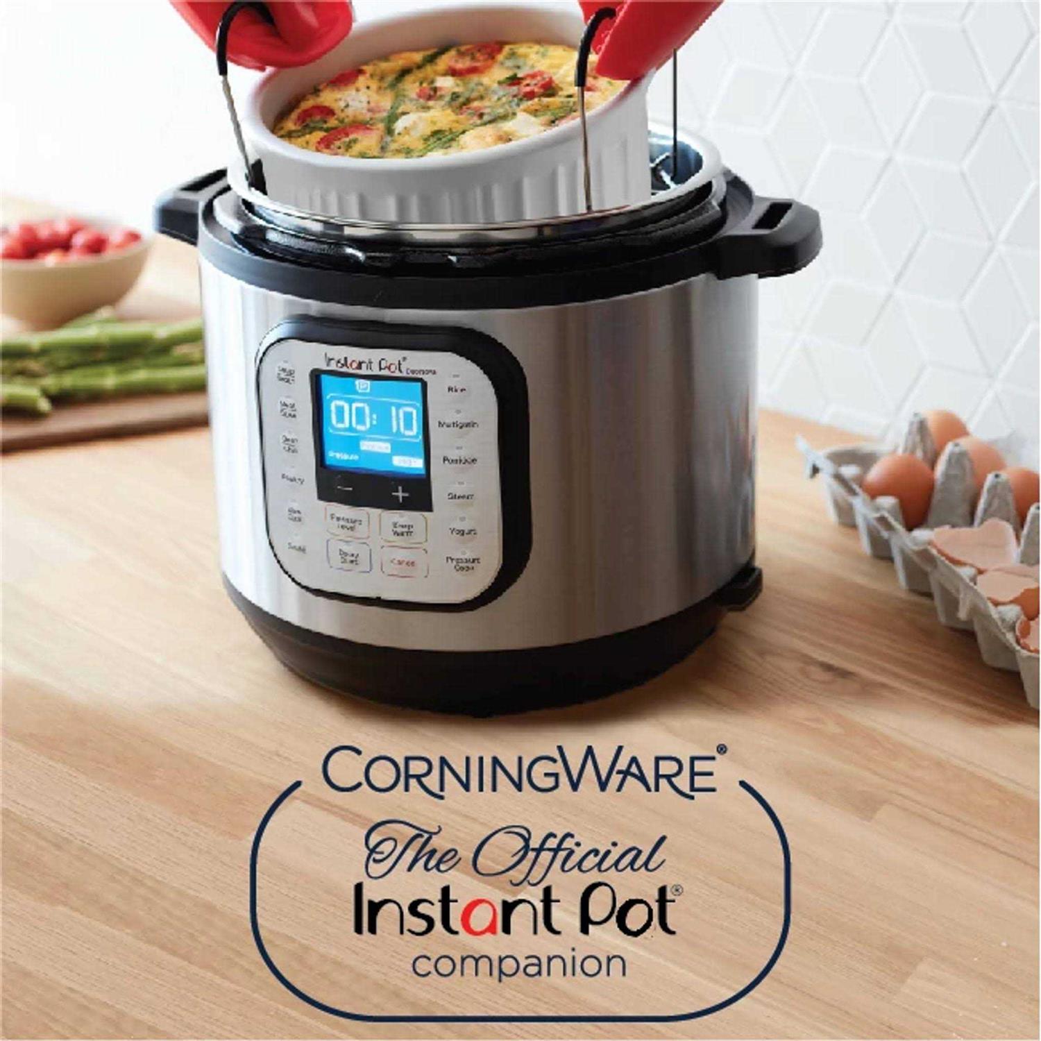 Corningware Round Casserole with Glass Cover