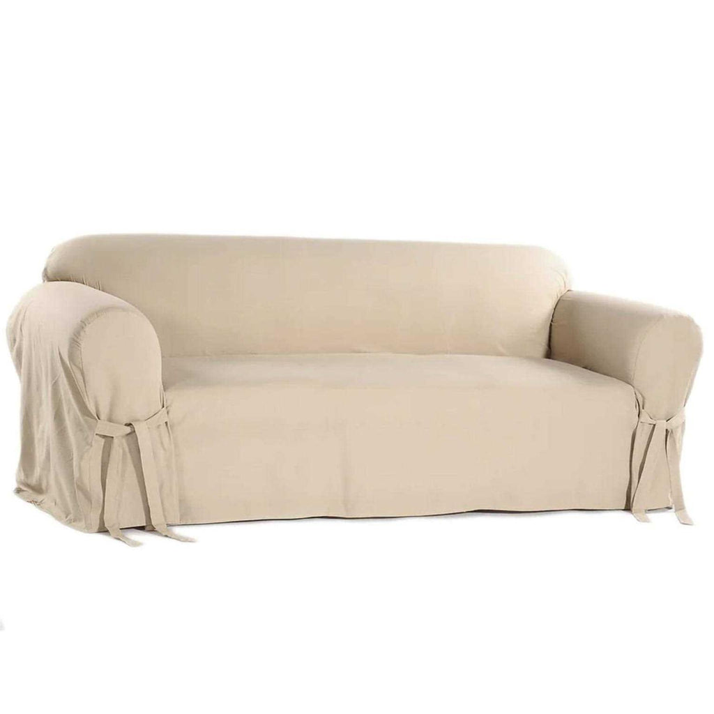 Classic Slipcovers Cotton Duck One Piece Sofa Slipcover