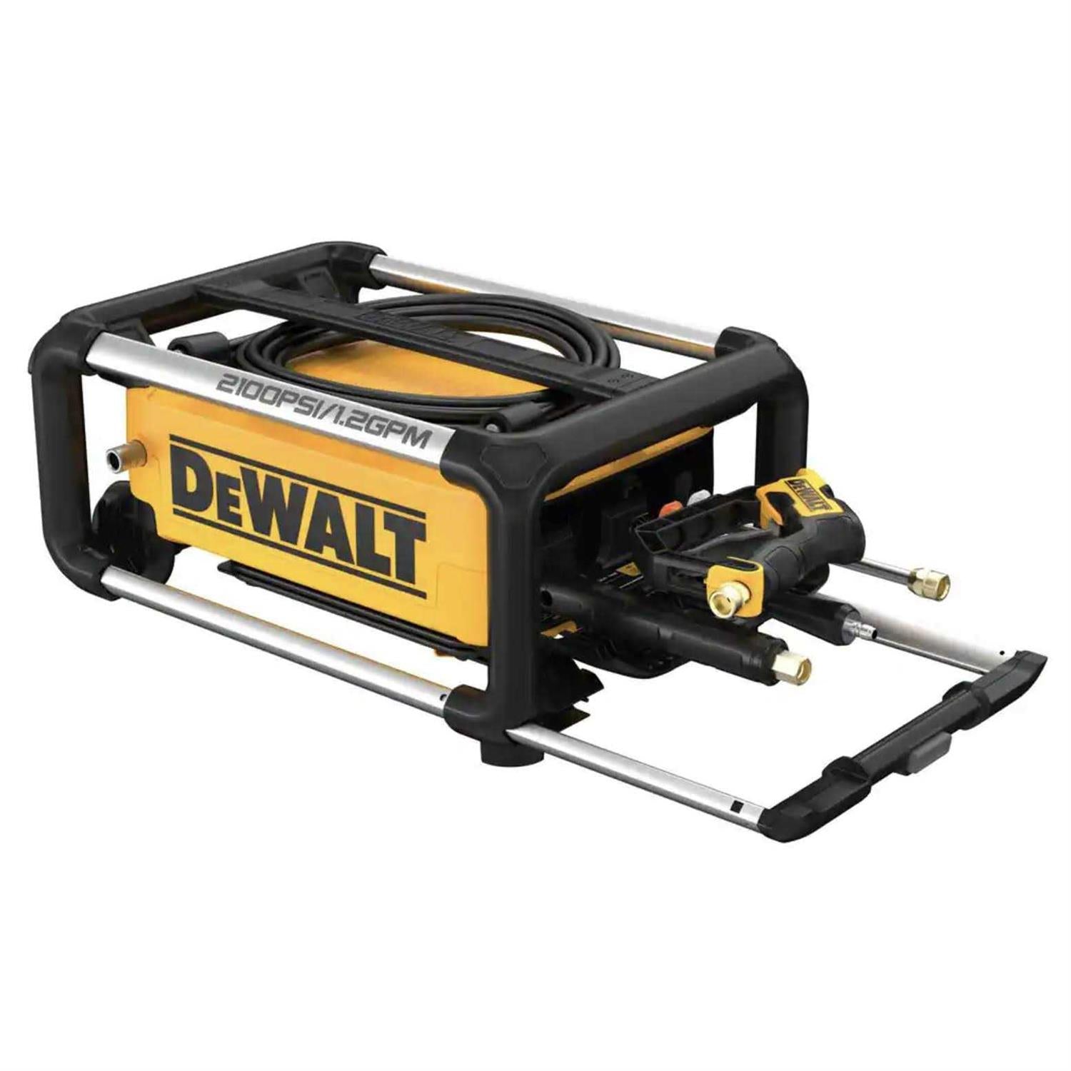 DEWALT 2100 PSI 1.2 GPM Cold Water Electric Pressure Washer DWPW2100