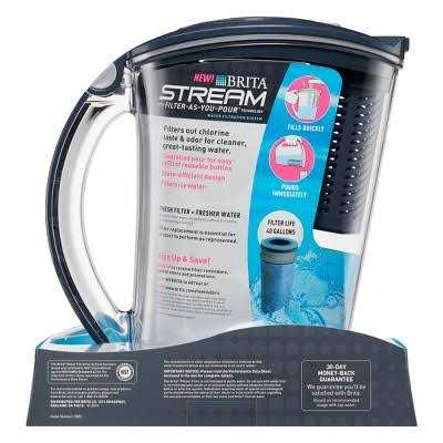 Brita Stream Water Filter Pitcher