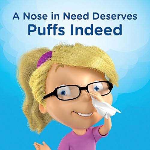 Puffs Facial Tissue, Plus Lotion, White, with the Scent of Vicks, 2-Ply – 88 tissues