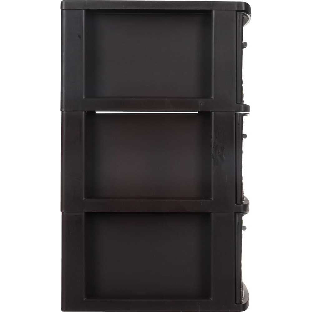 Sterilite 3-Drawer Wide Weave Tower