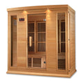 Maxxus 4 Person Low EMF FAR Infrared Sauna MX-K406-01