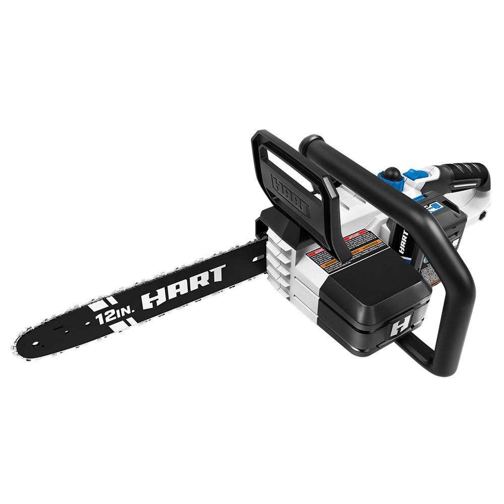 Hart 20-Volt 12-Inch Cordless Chainsaw 20-Volt 4.0Ah Lithium-Ion Battery