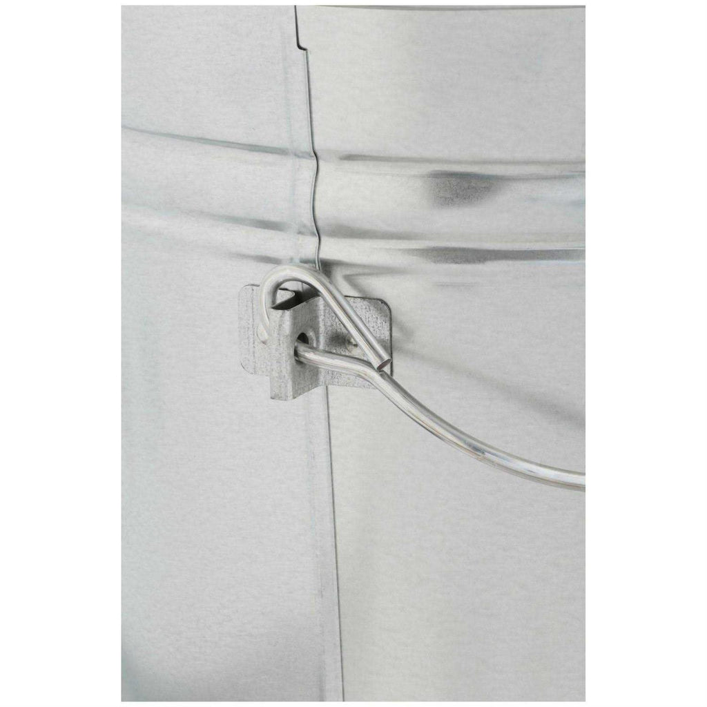 Behrens Galvanized Steel Locking Lid Can