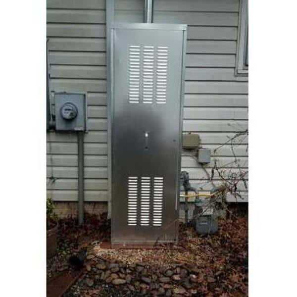 Holdrite 24 in. Galvanized Steel Water Heater Enclosure